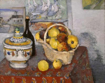 Still Life with Soup Tureen by Paul Cézanne